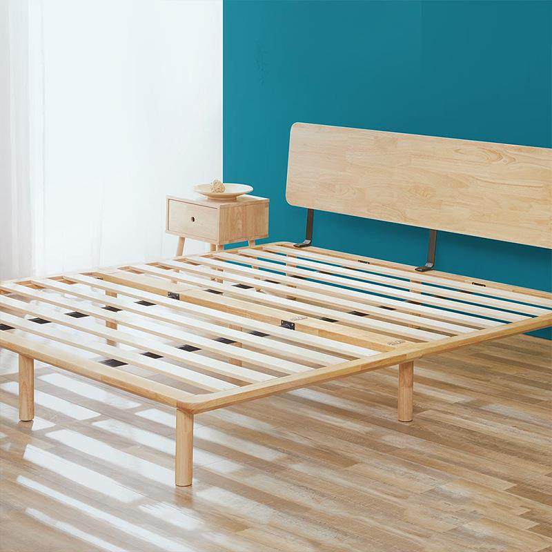 8H生态链全实木床1.8米现代简约主卧室家具北欧纯实木双人床FS1 - 图1