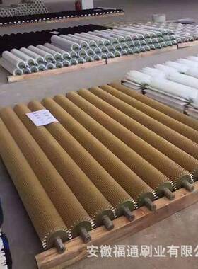 猪鬃毛刷辊文玩抛光猪毛刷辊硬鬃毛刷辊防静电马尾棕毛刷轮