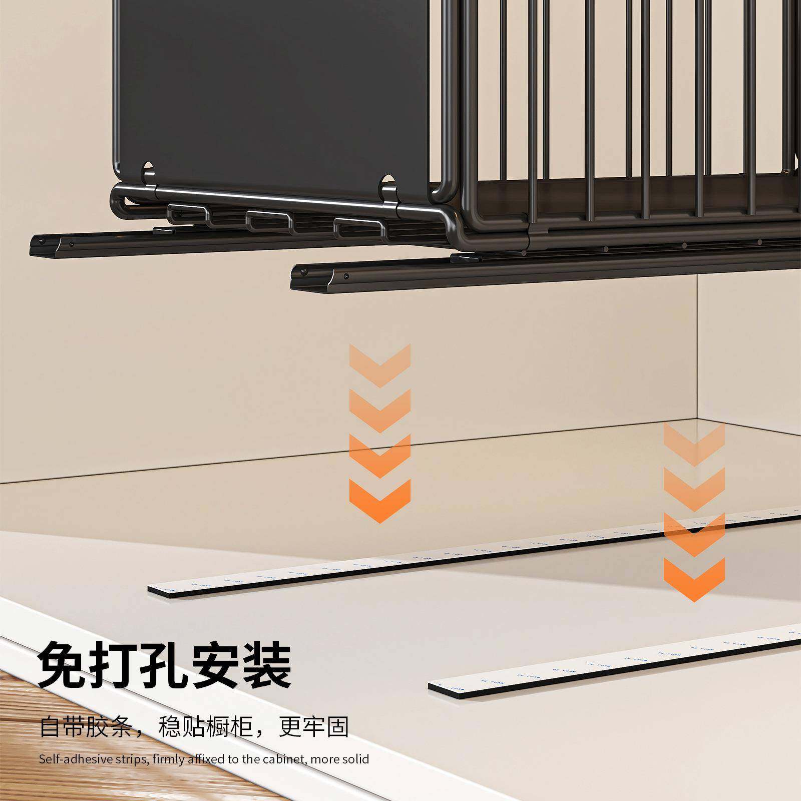 【折扣价】厨房置物架家用调料整理架卫生间深柜收纳橱柜内拉篮抽,淘宝优惠券,粉丝福利购,淘宝优惠卷