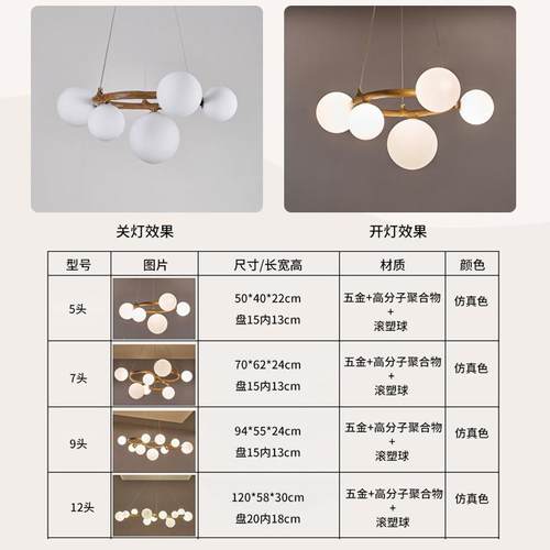 侘寂风仿树枝吊灯 网红民宿卧室创意日式灯具个性中古客厅餐厅灯 - 图2