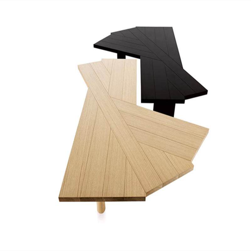 简约现代实木电脑桌轻奢风极简异形办公桌老板桌设计师书桌工作台,淘宝优惠券,粉丝福利购,淘宝优惠卷