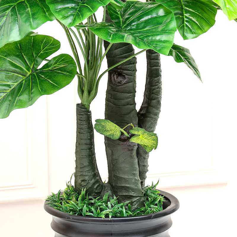 大型室内仿真绿植摆件客厅玄关装饰假花红掌盆栽植物塑料盆景摆饰,淘宝优惠券,粉丝福利购,淘宝优惠卷