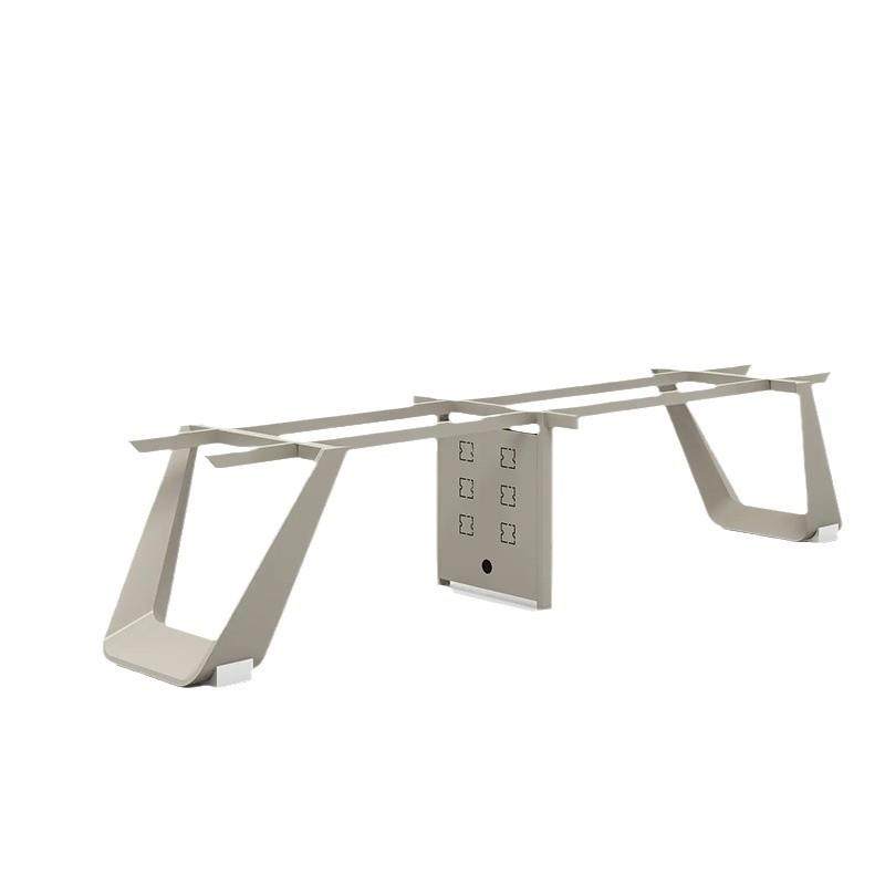 桌脚支架金属桌腿V型钢箱铁艺餐桌台岛脚简约电脑书长条桌脚架,淘宝优惠券,粉丝福利购,淘宝优惠卷