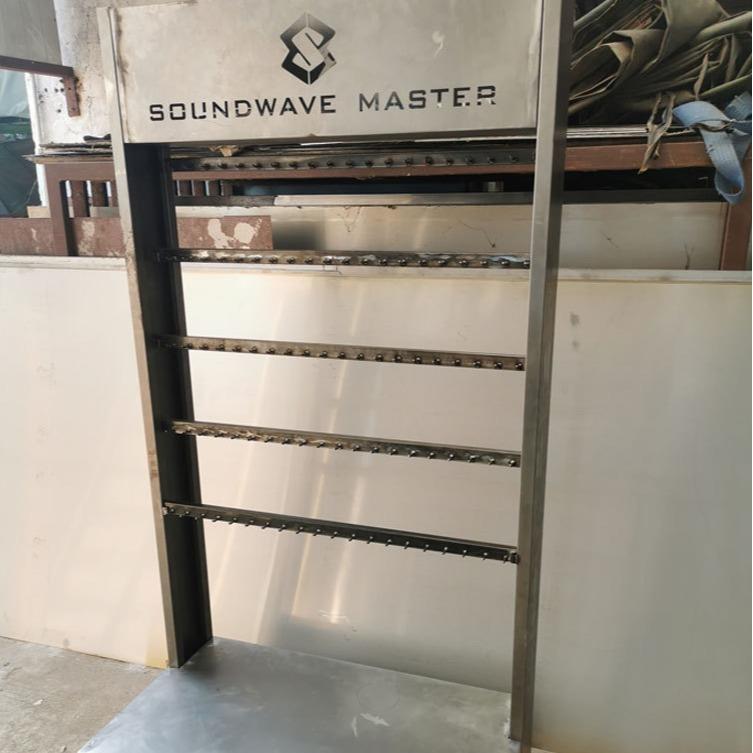 不锈钢金属落地展示架广告宣传乐器展示架商场产品陈列架 - 图2