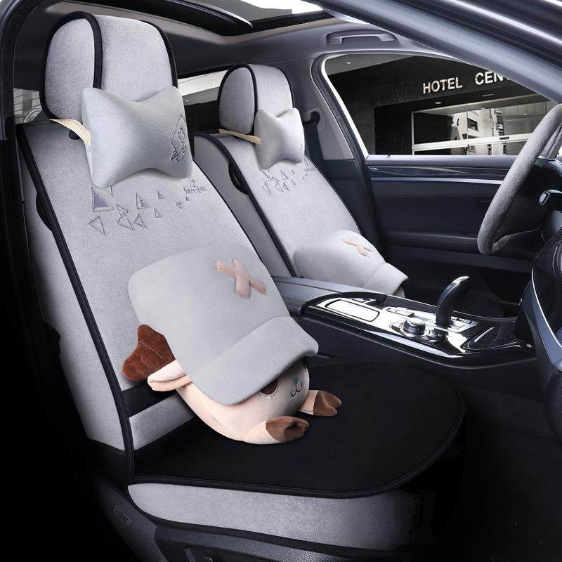 LJJ乔巴全包冬款毛绒汽车坐垫新款个性卡通座套座垫内饰用品,淘宝优惠券,粉丝福利购,淘宝优惠卷