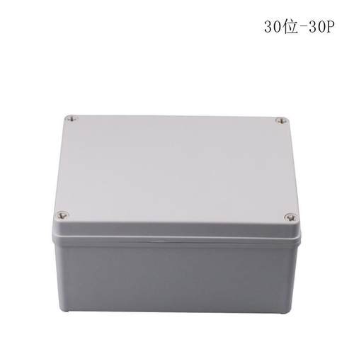 热卖塑料端子接线盒30位端子安装盒端子分线盒户外防雨端子接线盒 - 图2