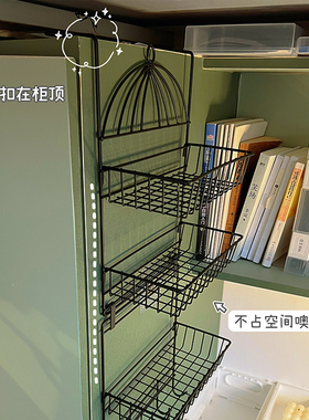 衣柜外侧面挂架宿舍神器墙上收纳好物女墙壁挂式置物架书桌收纳架