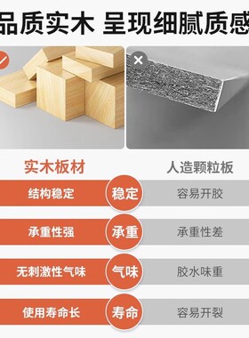 全实木书架置物架落地靠墙组合格子柜儿童客厅储物收纳矮家用书柜