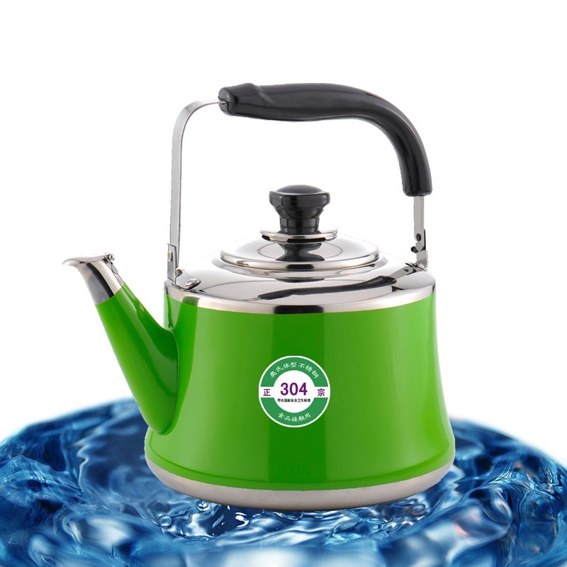 加厚304不锈钢鸣i笛烧水壶 1L1.5L2L3L4L5L6L7L鸣音煤气电磁炉水 - 图1