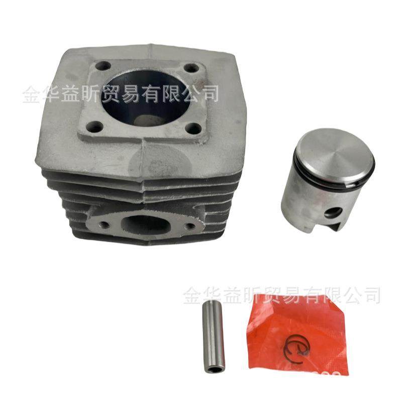2冲程自行车发动机气缸66cc 80cc 汽油机套缸汽缸活塞组件47mm - 图3