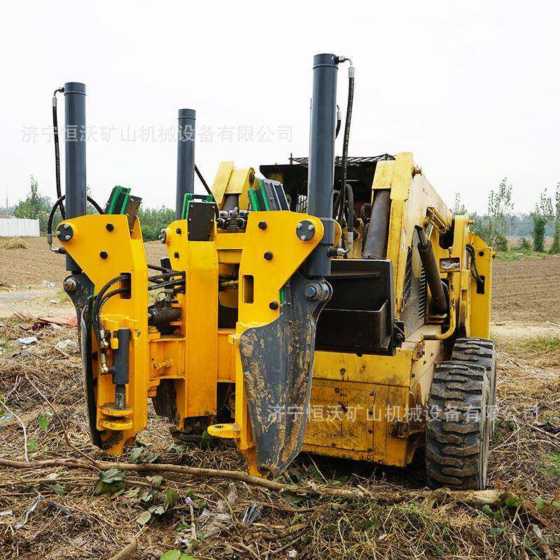 全自动挖树机园林苗木移栽机四瓣铲式起球机勾机安装带土球挖树机,淘宝优惠券,粉丝福利购,淘宝优惠卷