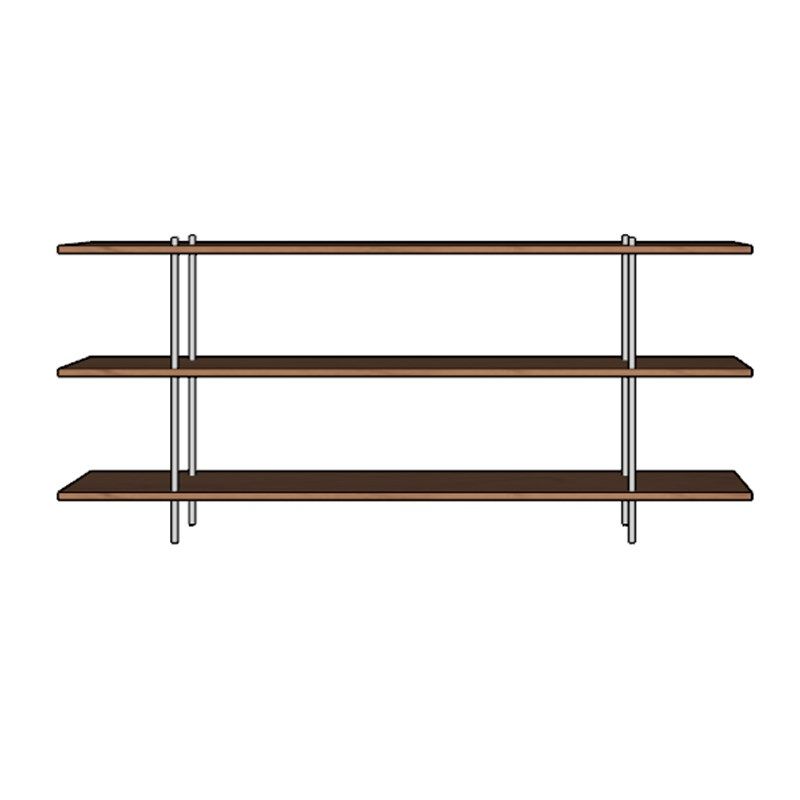 北欧落地置物架多层收q纳架家用极简小户型书架客厅盆景储物展示 - 图3