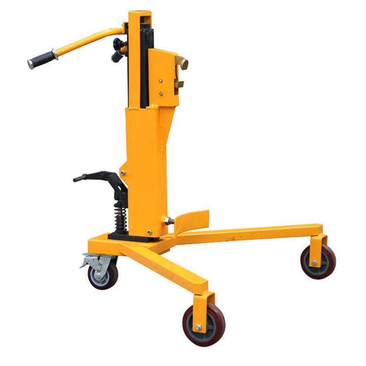 载重50kg脚踏式油桶搬运叉车手推油桶车三角型液压油桶搬运车,淘宝优惠券,粉丝福利购,淘宝优惠卷
