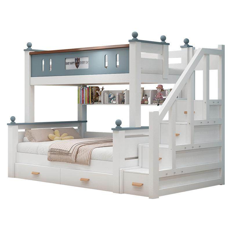 全实木上下床高低子母床双层床儿童床小户型母子床双人上下铺木床,淘宝优惠券,粉丝福利购,淘宝优惠卷