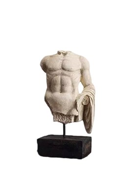 现代中古风书房书柜画框长鼻兽艺术创意摆件复古相机样板间装饰品