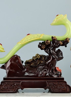 四季如意摆件中式家居客厅玄关酒柜装饰品店铺开业乔迁送礼工艺品