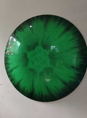 凹凸立体圆盘壁挂装饰轻奢艺术品