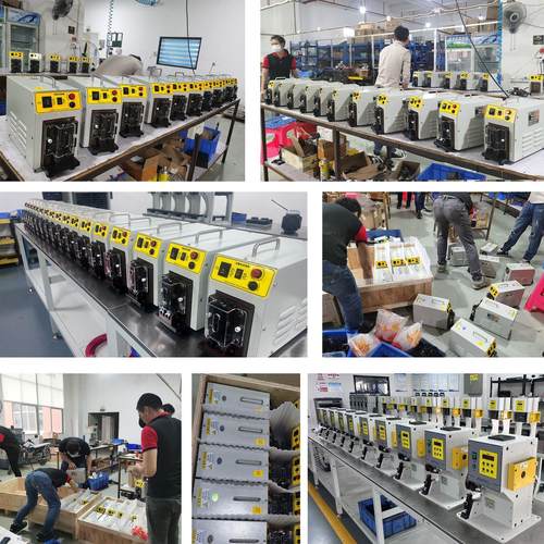 网线水晶头压接机小金钢水晶头铆压机数据电线自动铆压机 - 图2