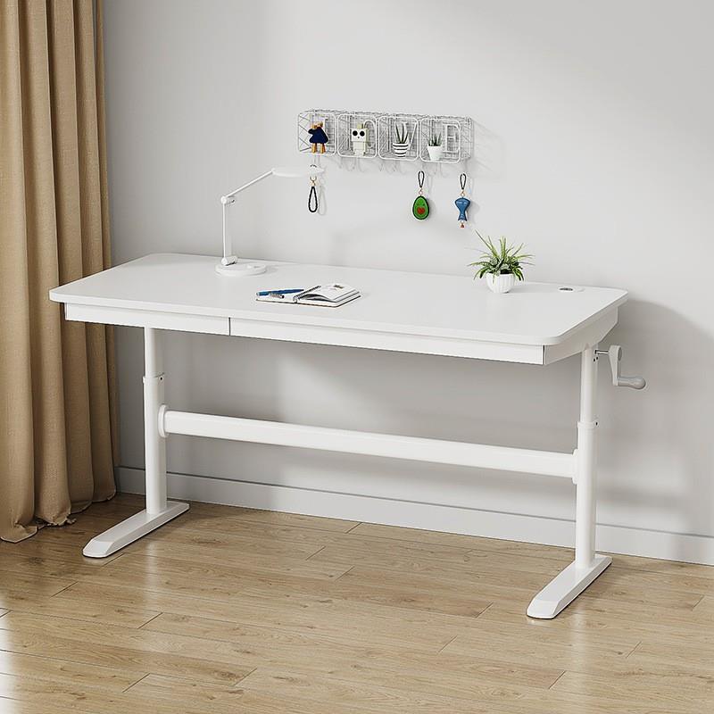 Children's study table elementary school students' writing homework desk home use simple children's desk chair lifting table set