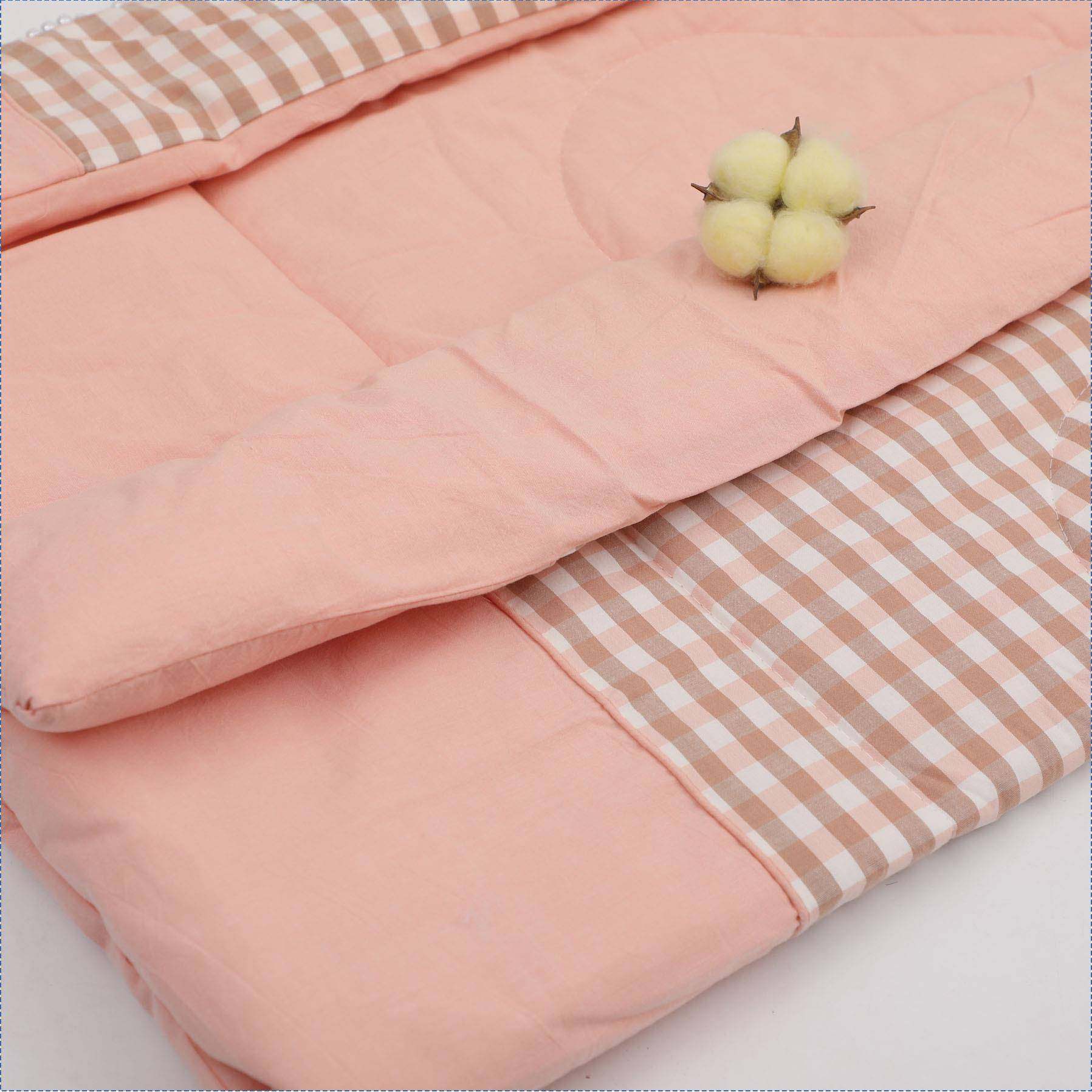 儿童！春秋夏凉被水洗棉儿童格子棉被盖被午休梭织被子,淘宝优惠券,粉丝福利购,淘宝优惠卷