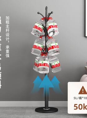 欧式轻奢衣帽架大理石落地挂衣架卧室衣架客厅铁艺简易立式挂包架