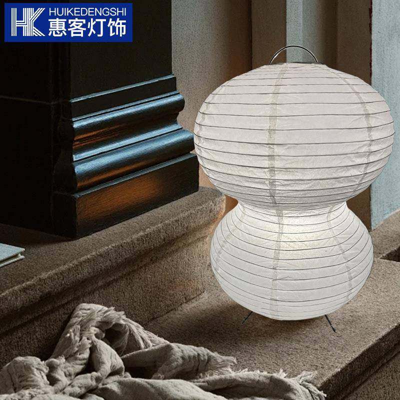 日式侘寂风宣纸落地灯客厅高级感沙发旁边的落地灯民宿野口勇吊灯,淘宝优惠券,粉丝福利购,淘宝优惠卷