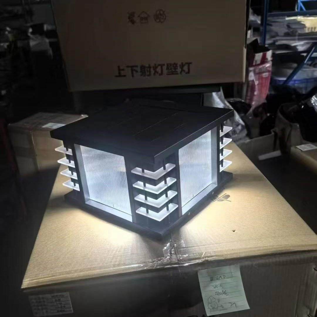 2025非字太阳能柱头灯现代简约别墅庭院围墙灯外墙灯大门垛柱头灯,淘宝优惠券,粉丝福利购,淘宝优惠卷