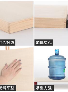 4K实木画板画架2开手提绘画板全开素描制图8k木制写生画板A2设计