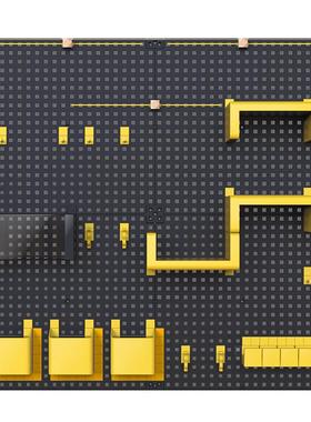 BK9K免打孔洞洞板墙上置物架桌面收纳架照片墙客厅书桌墙面装