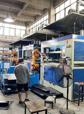 厚片吸塑成型机大型厚板成型机冰箱内胆仪器外壳托盘卡板吸塑机厂