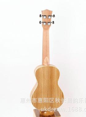供应24寸全乌金木尤克里里吉他加工UC-223供应各种四弦琴