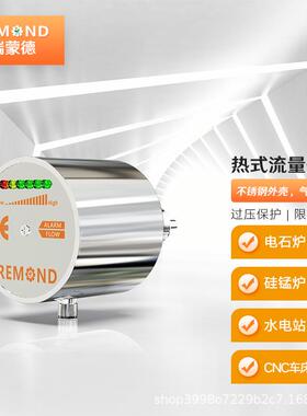 瑞蒙德热导式流量开关全不锈钢关气液两用水流开直销