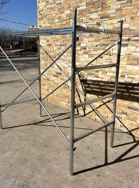 销售脚手架热镀锌移动手脚架室内外装修床式四杠脚手架