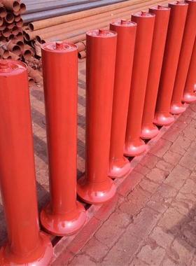 摩擦调心大头托辊新型摩擦调心双大头冶金矿山输送物料调心托辊