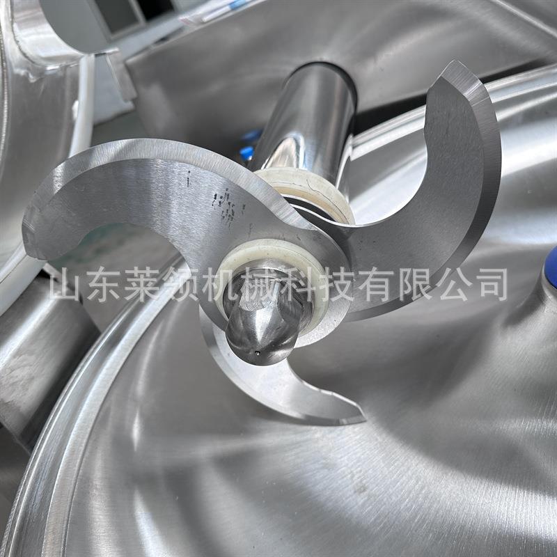 南瓜冬瓜海带斩拌机肉制品全自动斩切成泥全自动千叶豆腐斩拌设备 - 图0