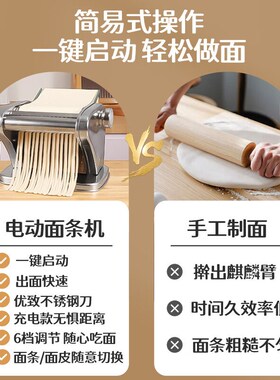 家用机条面全自动不锈钢压面机充面款切面压R饺子皮压电皮机子