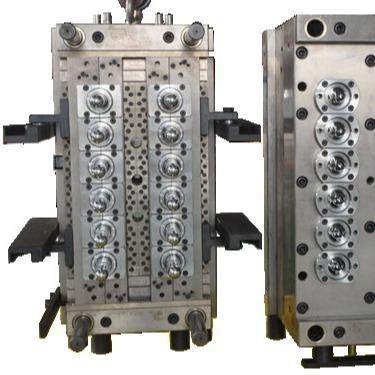 12腔气动针阀双层瓶胚中间带夹层双色饮料瓶胚模具精密注塑模具,淘宝优惠券,粉丝福利购,淘宝优惠卷