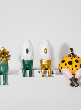 奶油风入户玄关卡通摆件客厅电视柜儿童房卧室卡通装饰乔迁女儿房