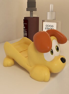 加菲猫大电影周边欧迪桌面浴室肥皂盒香皂盒生日搬家礼物装饰摆件