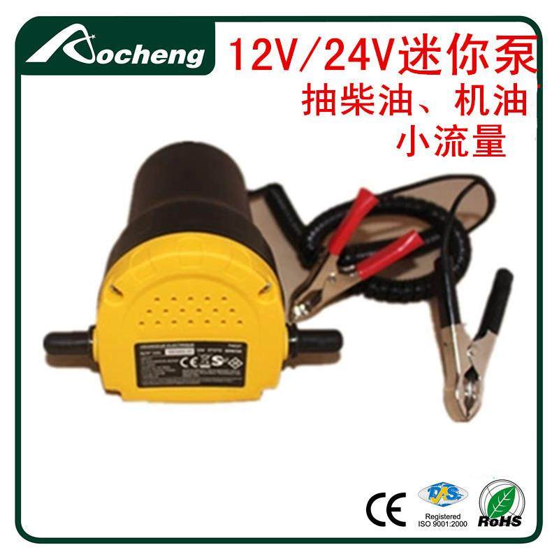 车载燃油泵12/24V电动柴油加油泵小型抽机油汽车换机油齿轮泵,淘宝优惠券,粉丝福利购,淘宝优惠卷