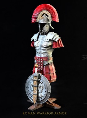 龙飞兔舞210MM家居装饰办公摆件树脂饰品 罗马铠甲摆件LTCP-199