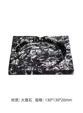 中古风样板间床头柜饰品组合摆件复古风装饰画花瓶摆设烟灰缸香薰