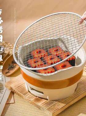 围炉煮茶家用室内烤火炉套装器具全套烧烤炉碳炉户外煮茶炉炭火盆
