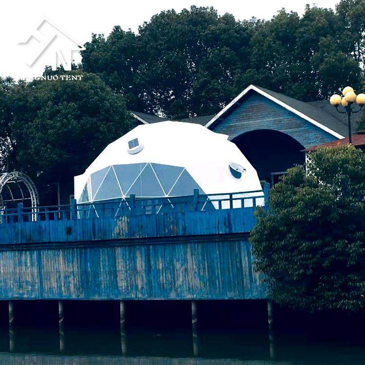 户外居住野奢球形帐篷搭建简单拆迁容易可移动民用棚子便携便携式 - 图2