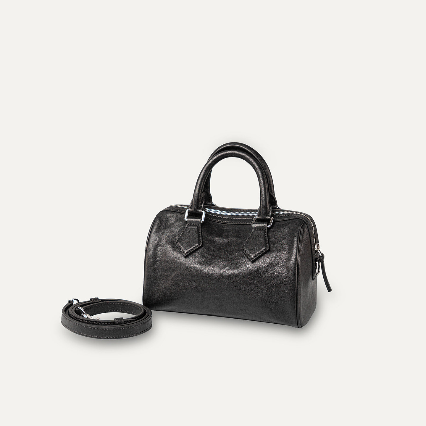 MATERGEA真皮女包波士顿手提单肩斜挎拉美轻奢小众品牌简约休闲女,淘宝优惠券,粉丝福利购,淘宝优惠卷