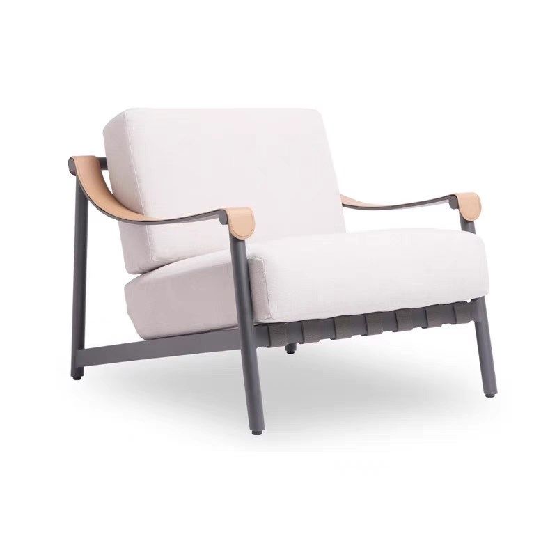 北欧户外庭院组合花园样板房室外休闲家具露天防水防晒铝合金沙发,淘宝优惠券,粉丝福利购,淘宝优惠卷