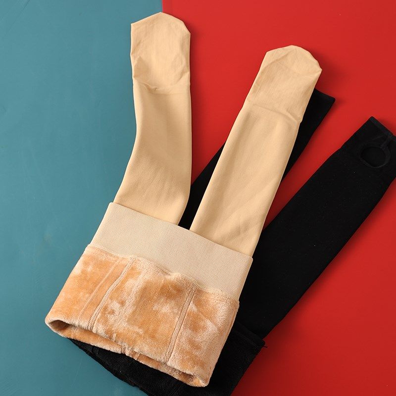 儿童肉色连裤袜秋冬女童光腿神器加绒加厚舞蹈袜一体绒打底裤踩脚,淘宝优惠券,粉丝福利购,淘宝优惠卷