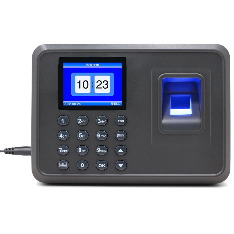 Foreign trade export English attendance machine punch card Spanish Vietnamese A6 hot selling