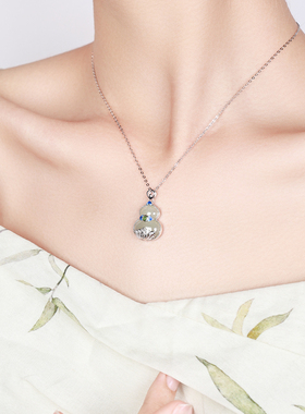 天然和田玉吊坠女款小众高级感