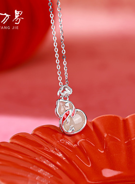 和田玉葫芦吊坠生日礼物送女生